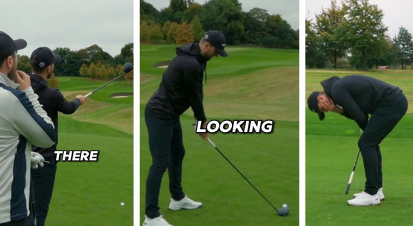 Harry Kane nearly made an ace with Rick Shiels