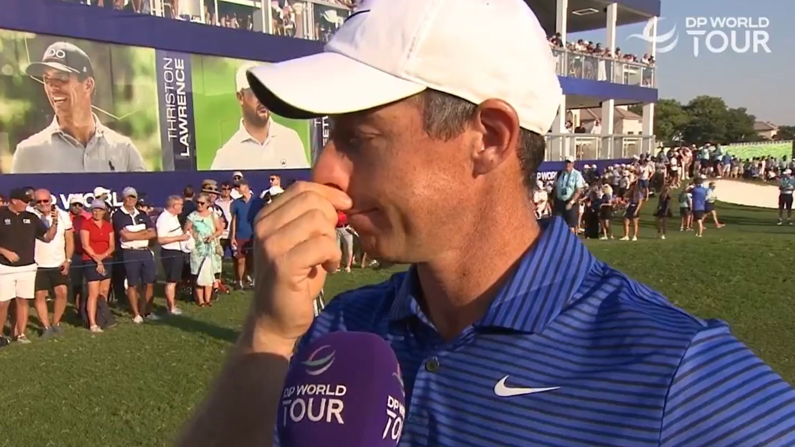 McIlroy was reduced to tears on the 18th green