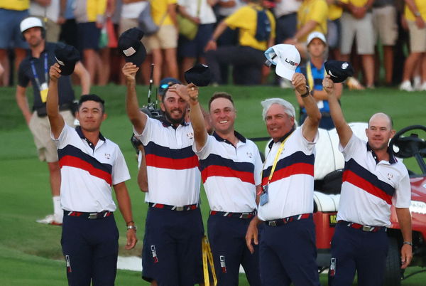 U.S. Ryder Cup players in Rome