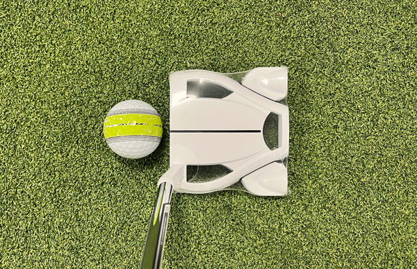 The putter and ball combo we ended up with