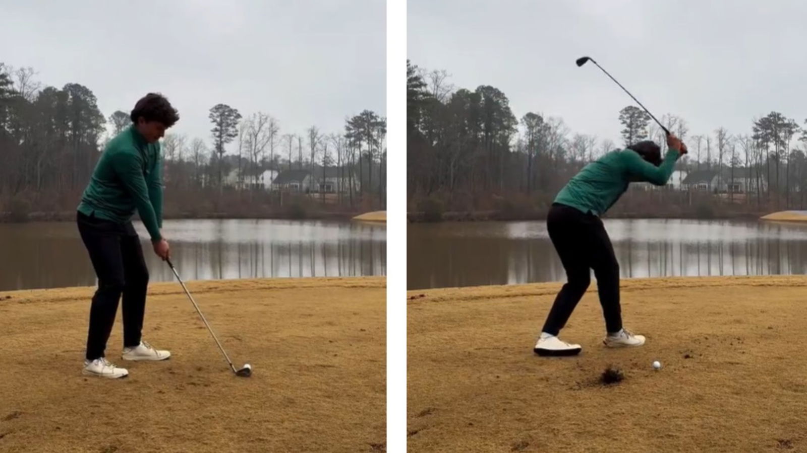Golfer gets ripped on social media