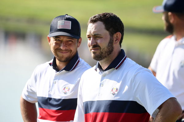 Xander Schauffele with Patrick Cantlay