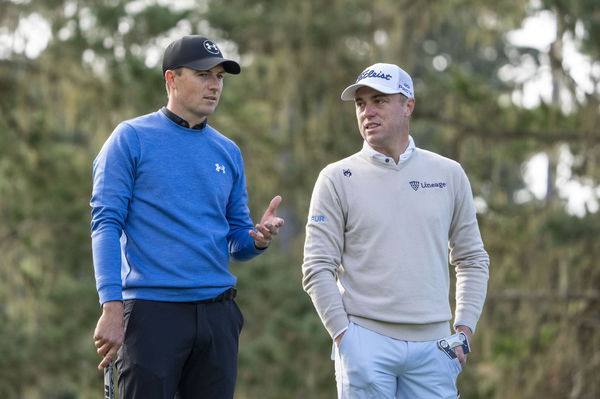 Spieth with Thomas 