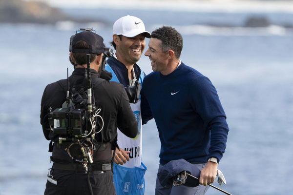 Rory McIlroy with caddie Harry Diamond