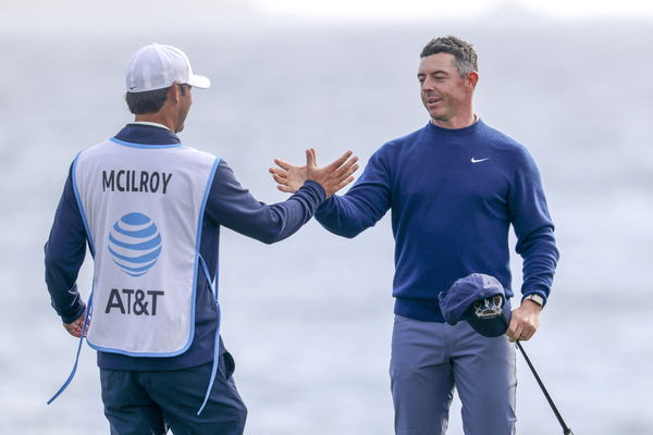 Rory McIlroy with Harry Diamond