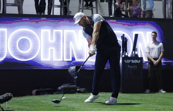 Dustin Johnson at LIV Golf Riyadh 