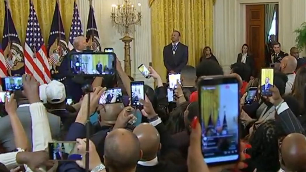 Trump piled praise on Tiger 