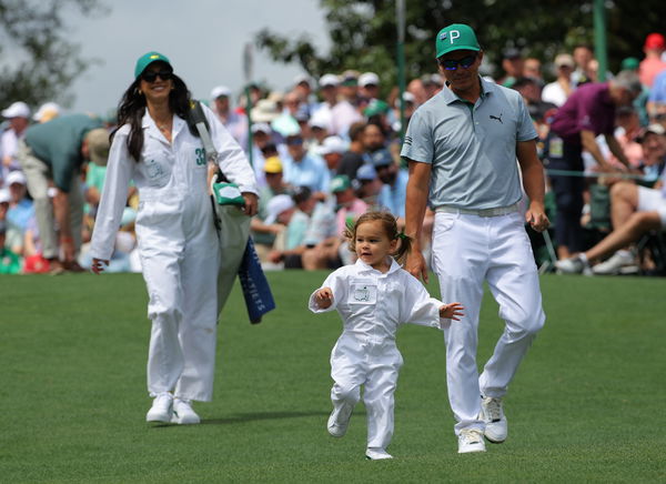 Allison, Maya and Rickie at The Masters