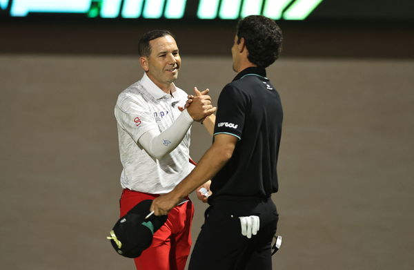 Sergio Garcia and Joaquin Niemann