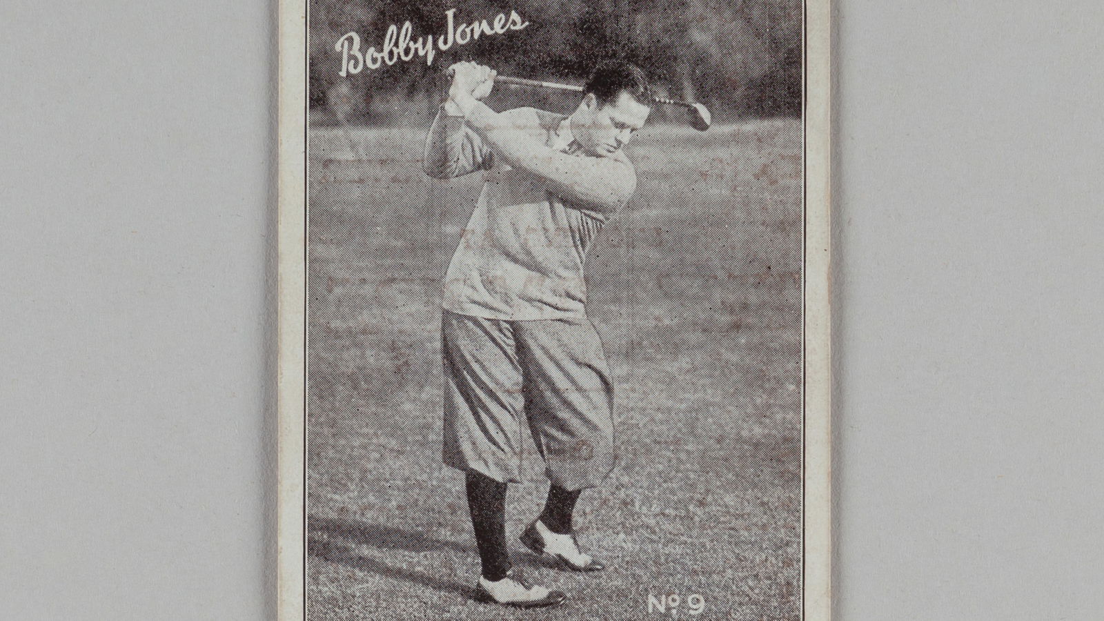 Rare Bobby Jones card
