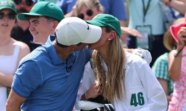 Rory McIlroy and wife Erica Stoll 