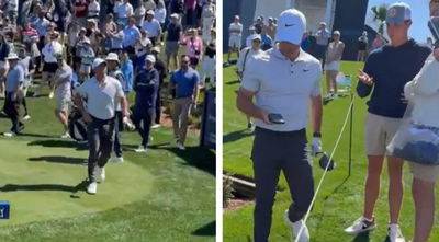 Rory McIlroy took a heckler's phone