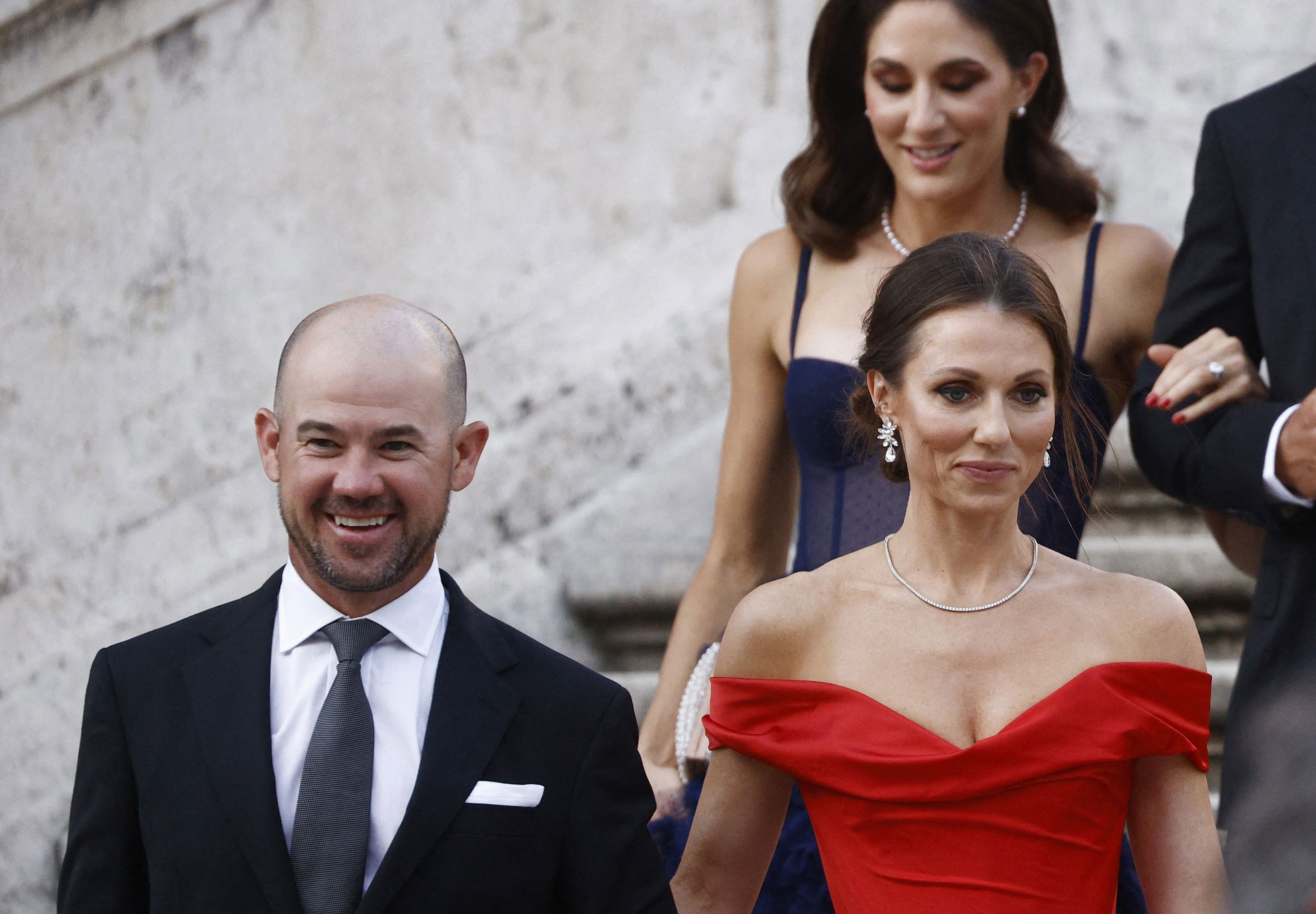 Brian Harman and his wife Kelly