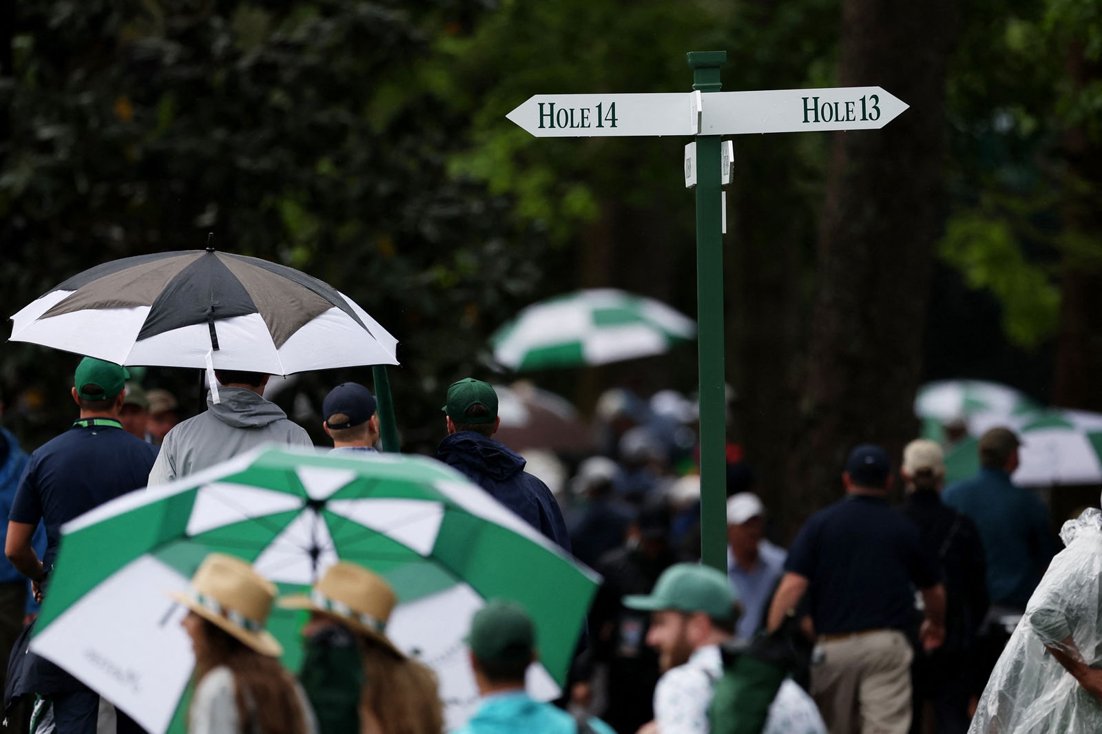 Monday at The Masters