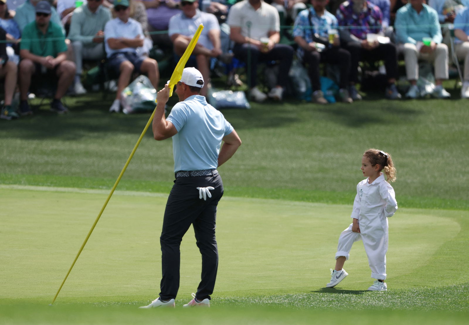 Rory McIlroy and daughter Poppy