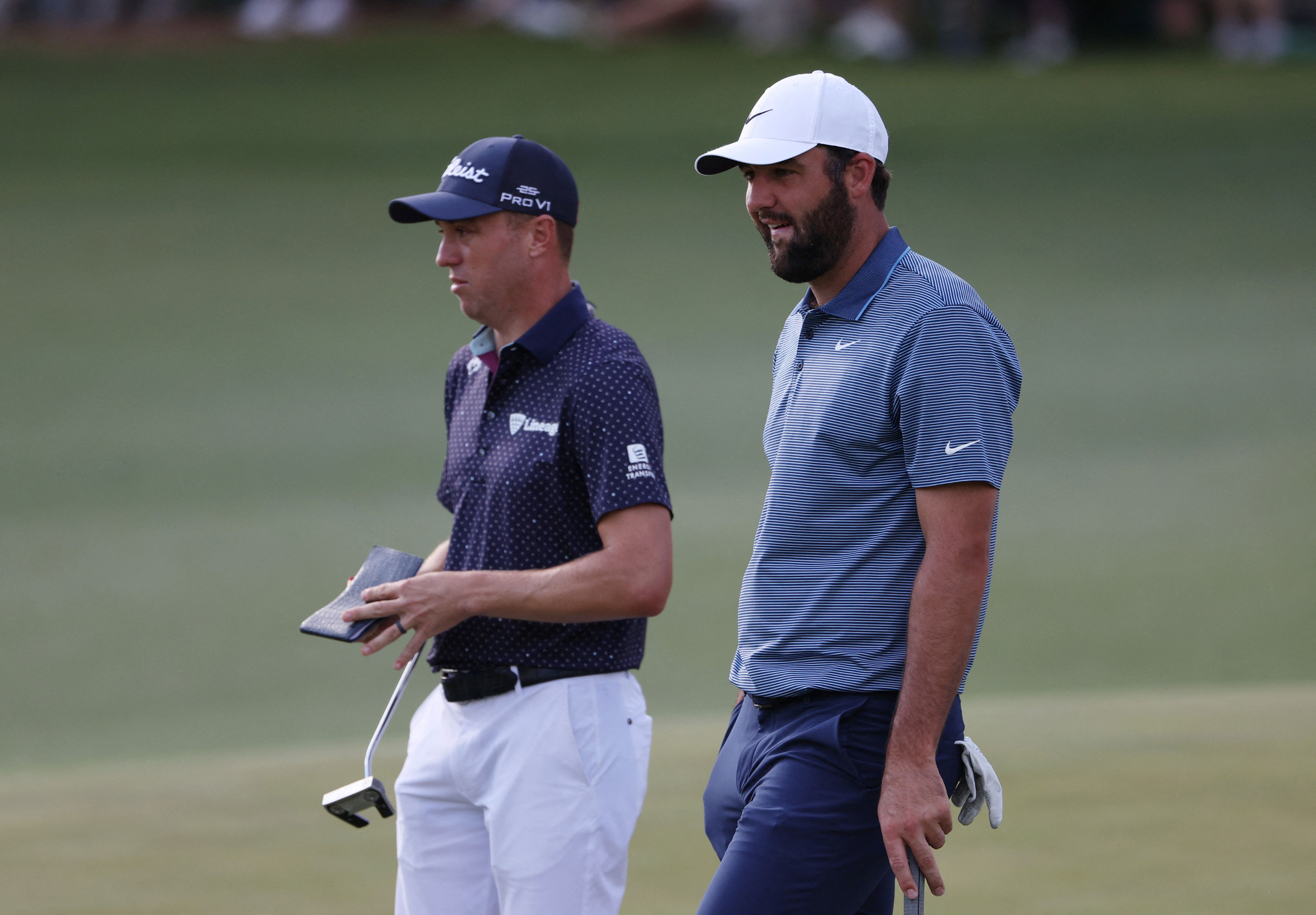 Justin Thomas and Scottie Scheffler