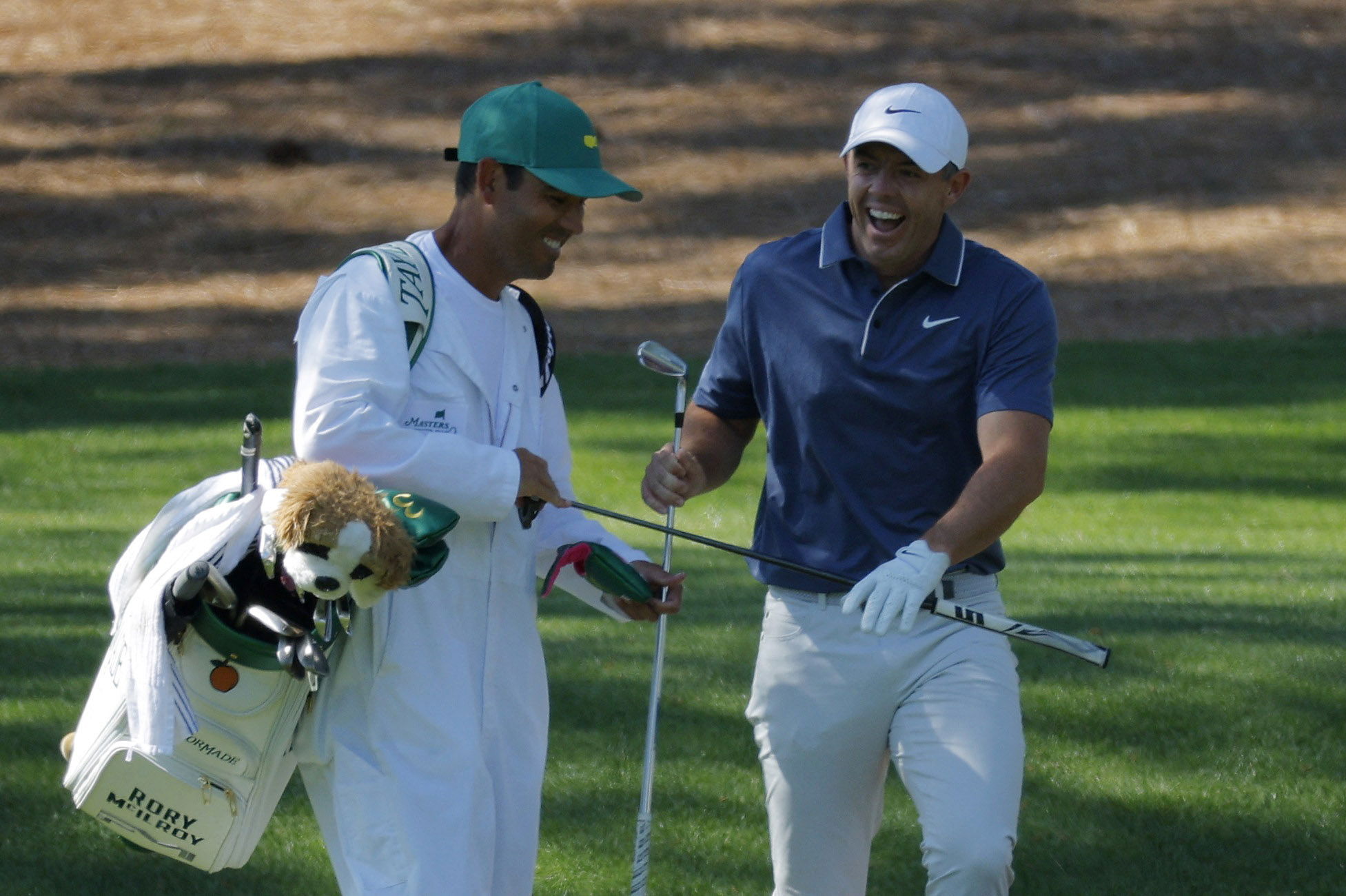 Rory McIlroy with Harry Diamond