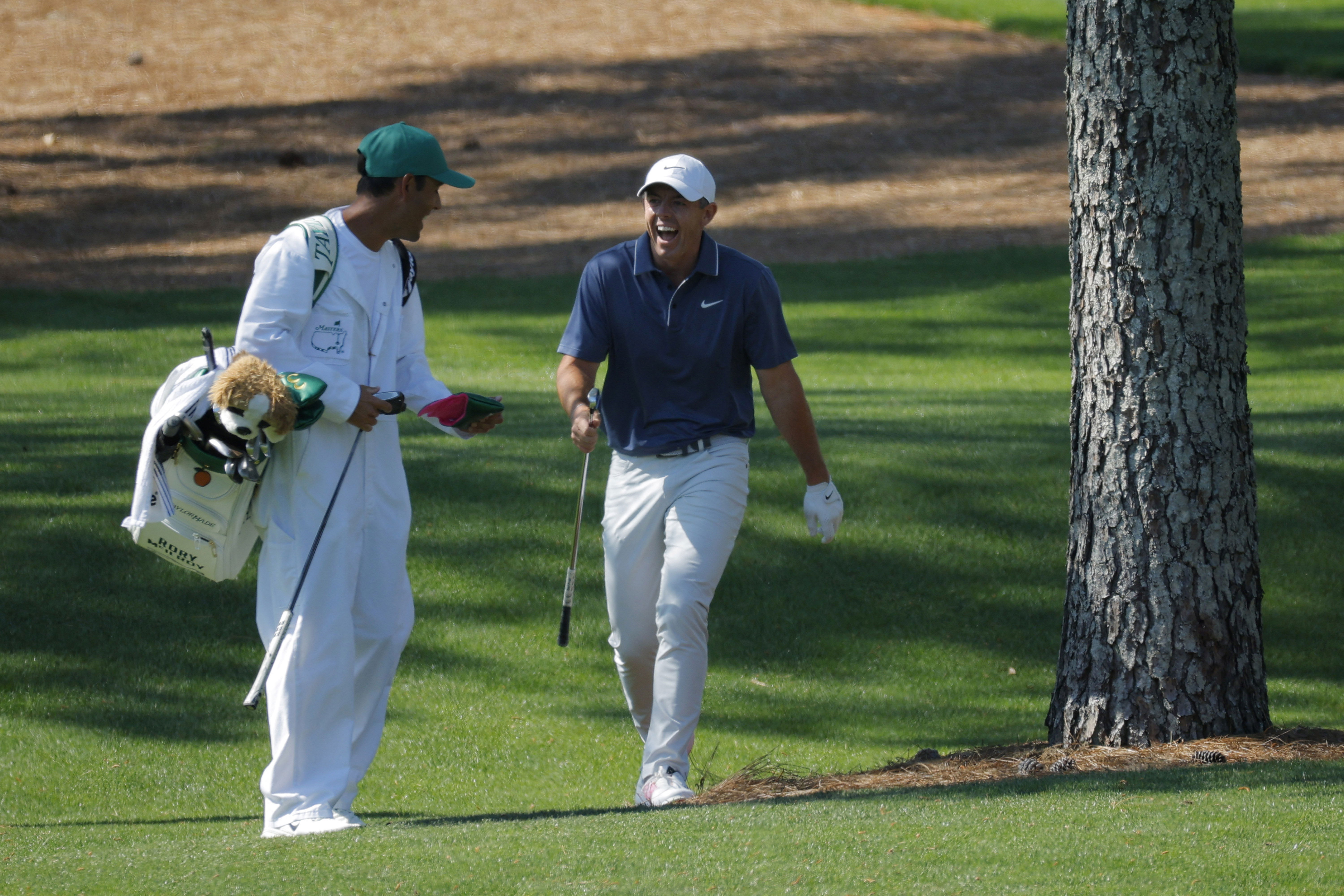 Rory McIlroy and Harry Diamond