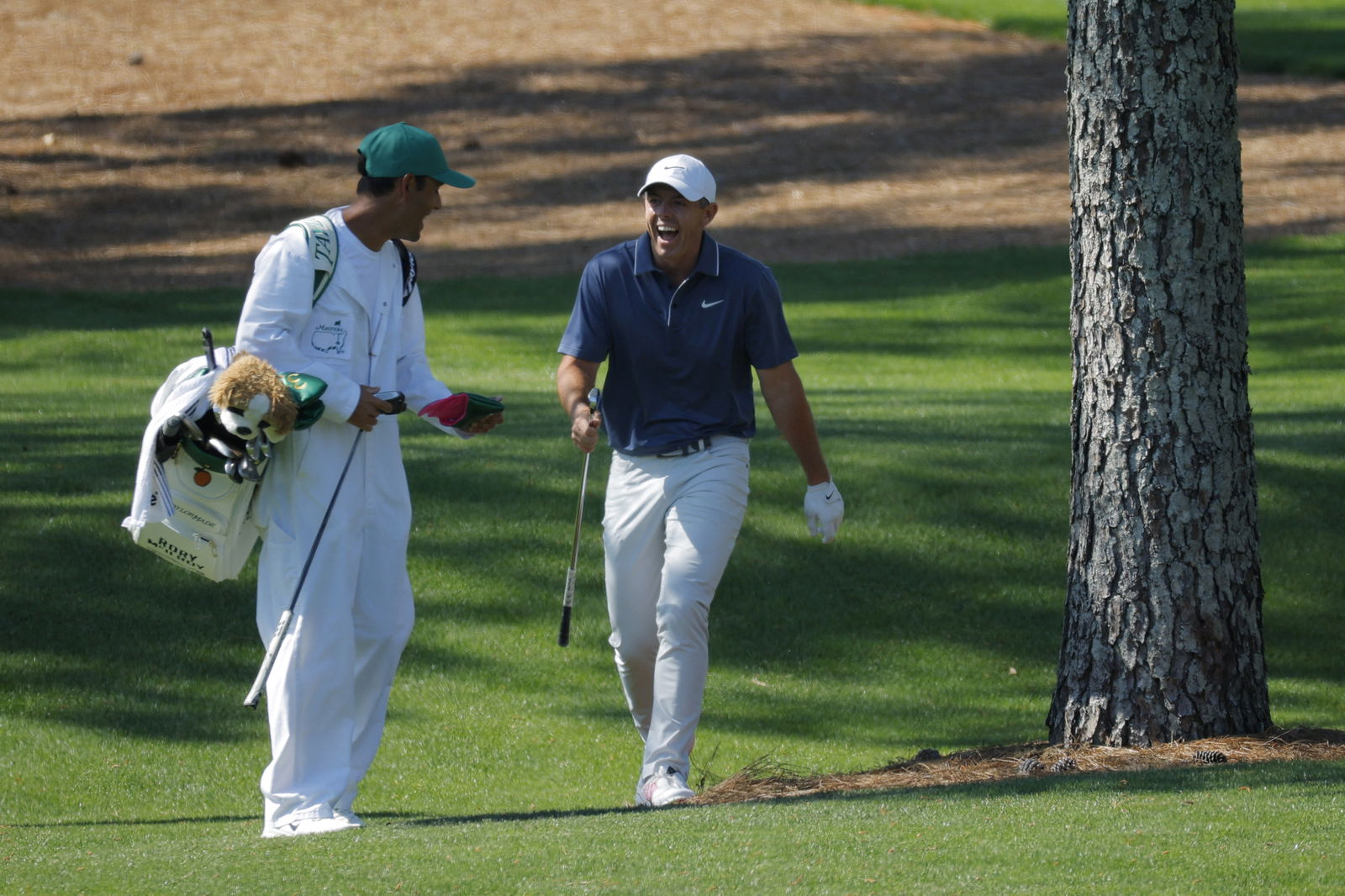 Rory McIlroy and Harry Diamond
