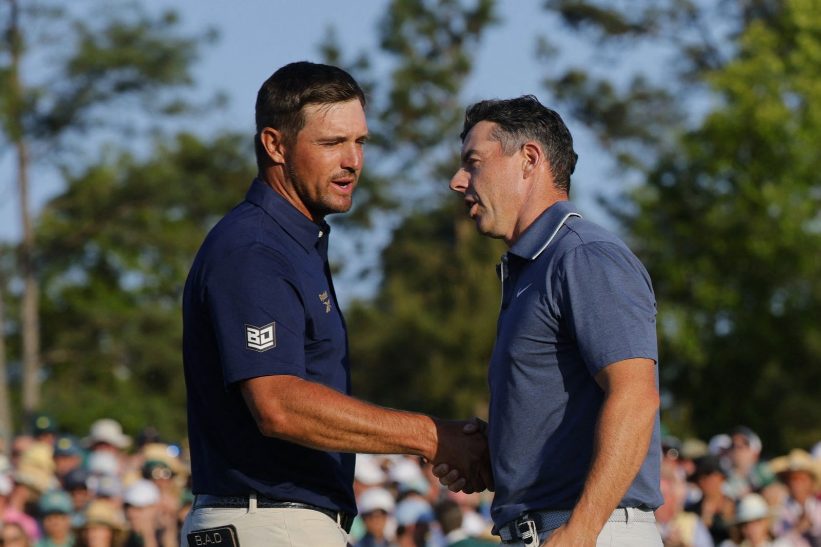 Bryson DeChambeau and Rory McIlroy
