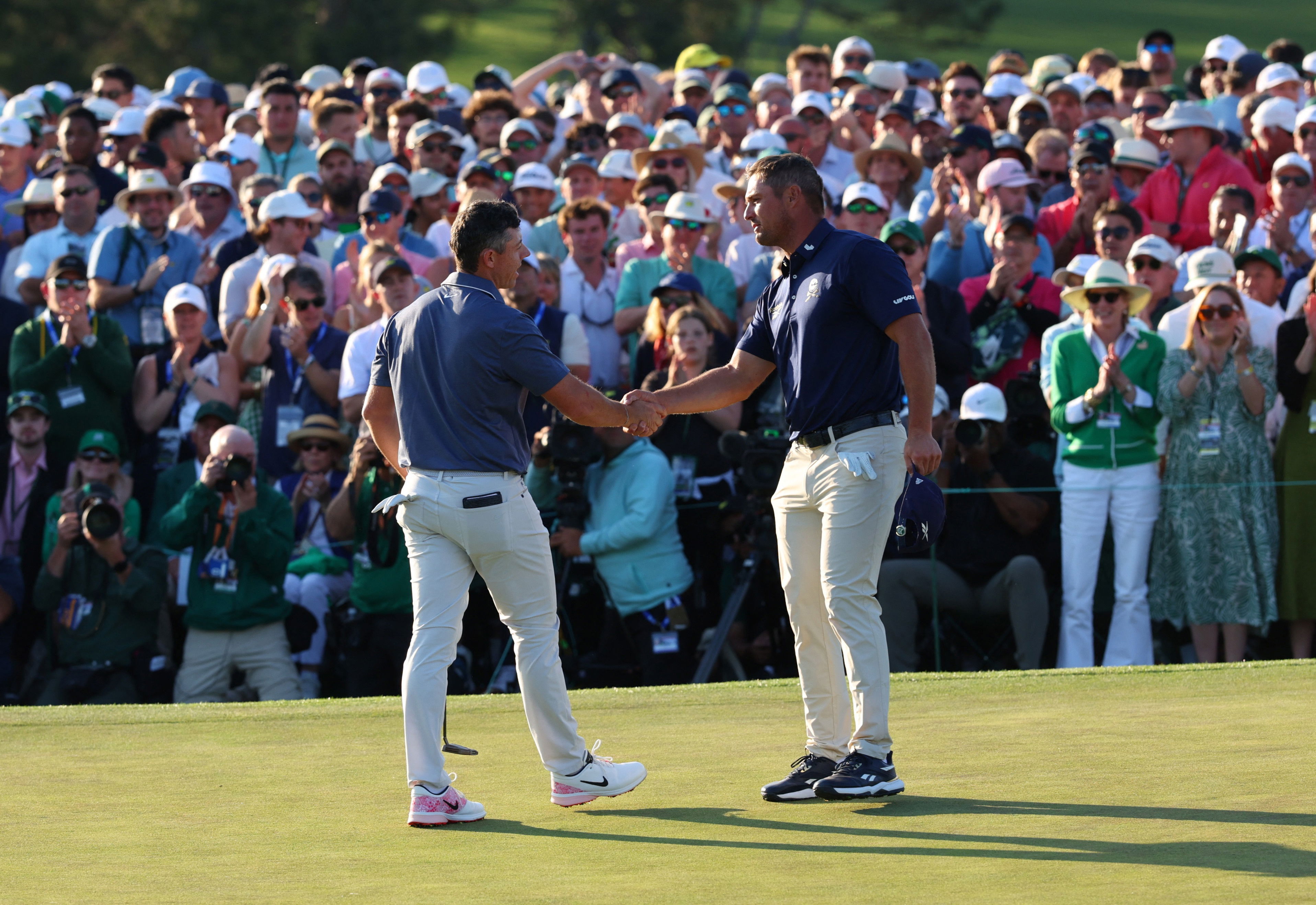 Bryson DeChambeau and Rory McIlroy