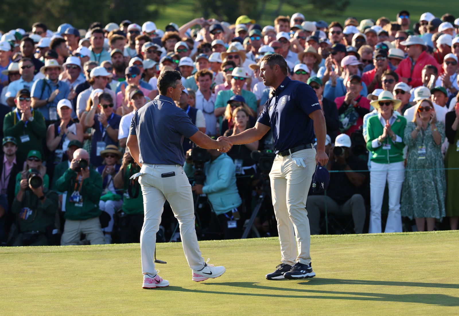 Bryson DeChambeau and Rory McIlroy