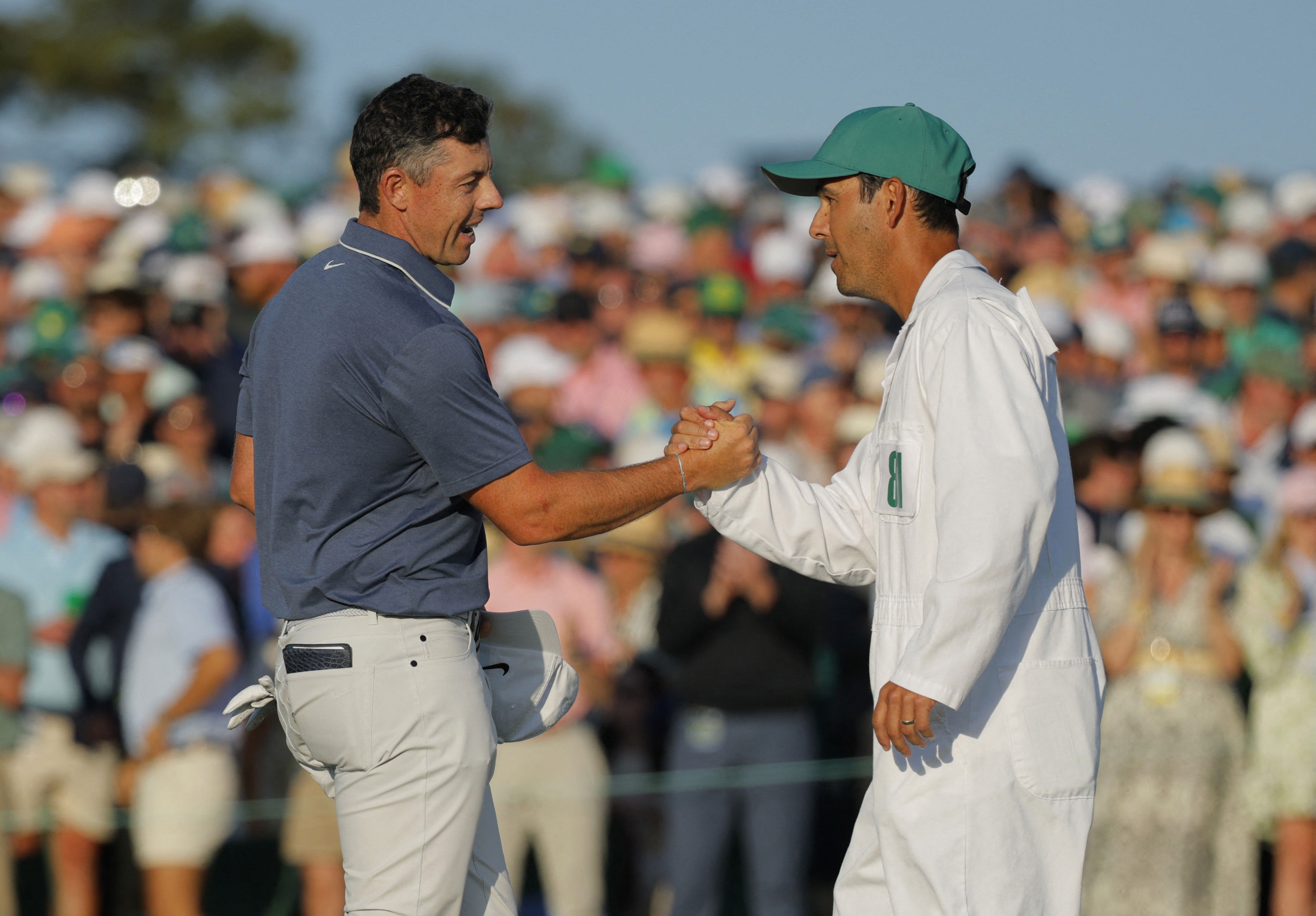Rory McIlroy with Harry Diamond
