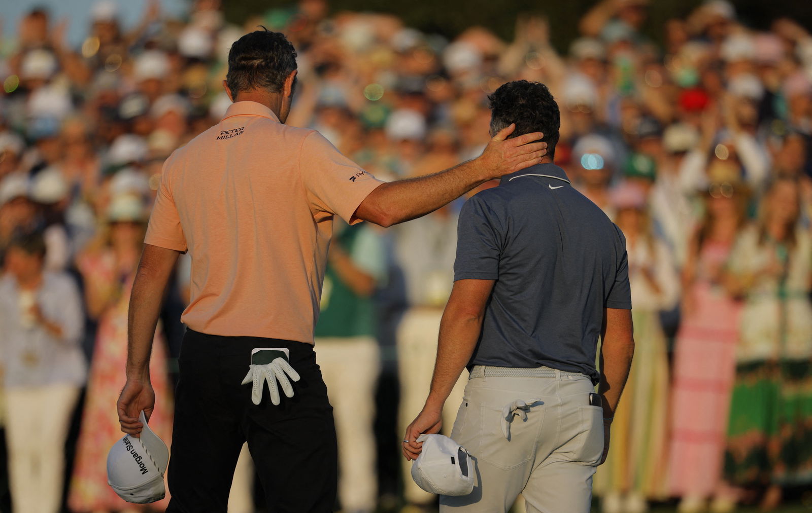 Justin Rose and Rory McIlroy