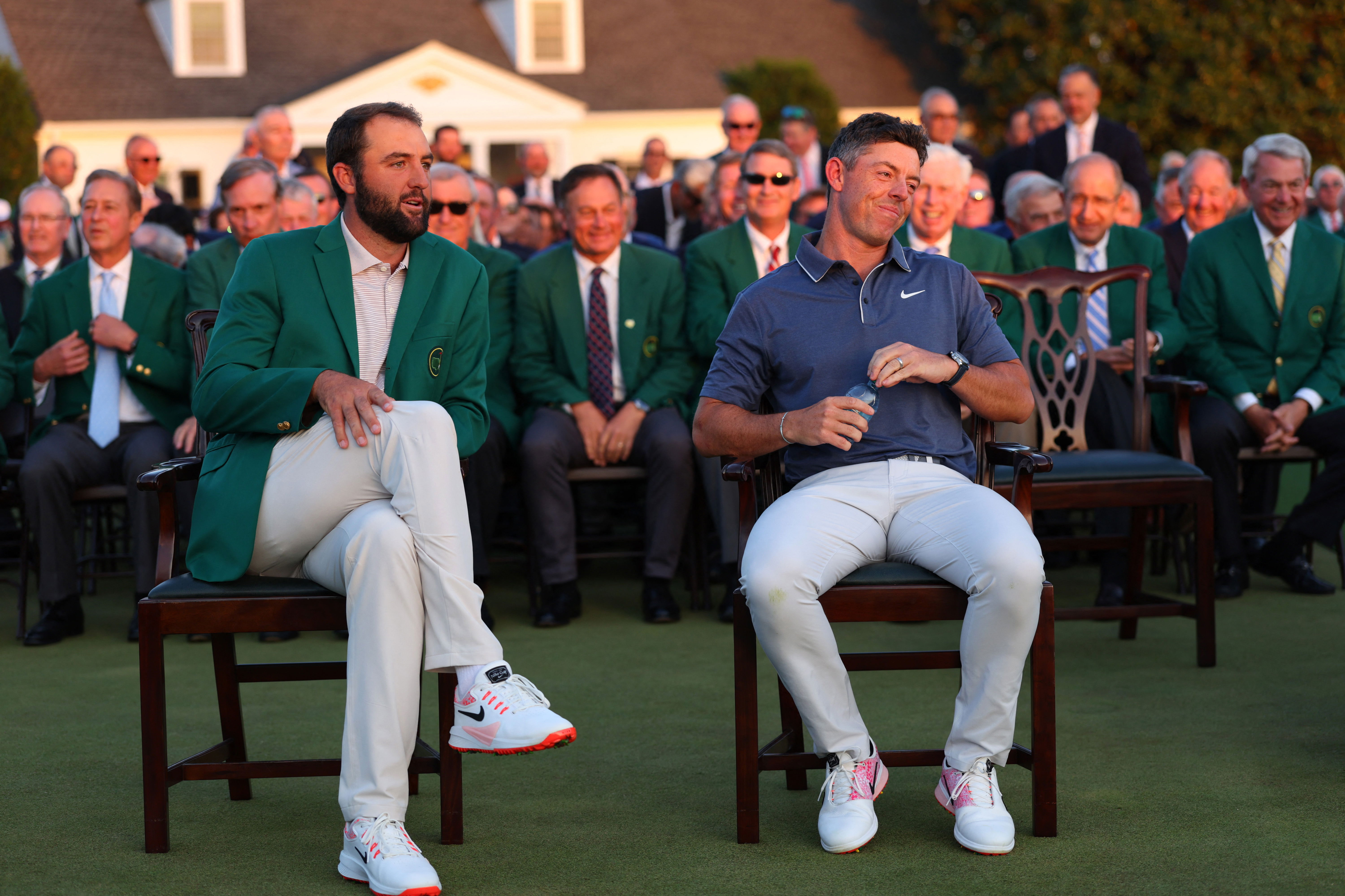 Scottie Scheffler and Rory McIlroy