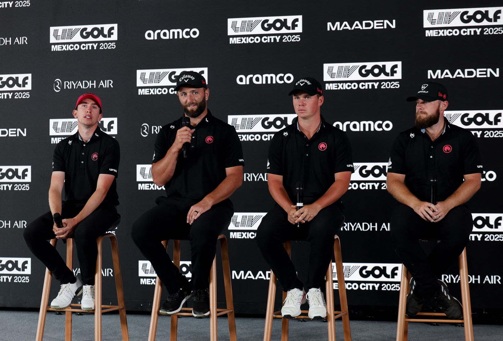 Jon Rahm and his Legion teammates