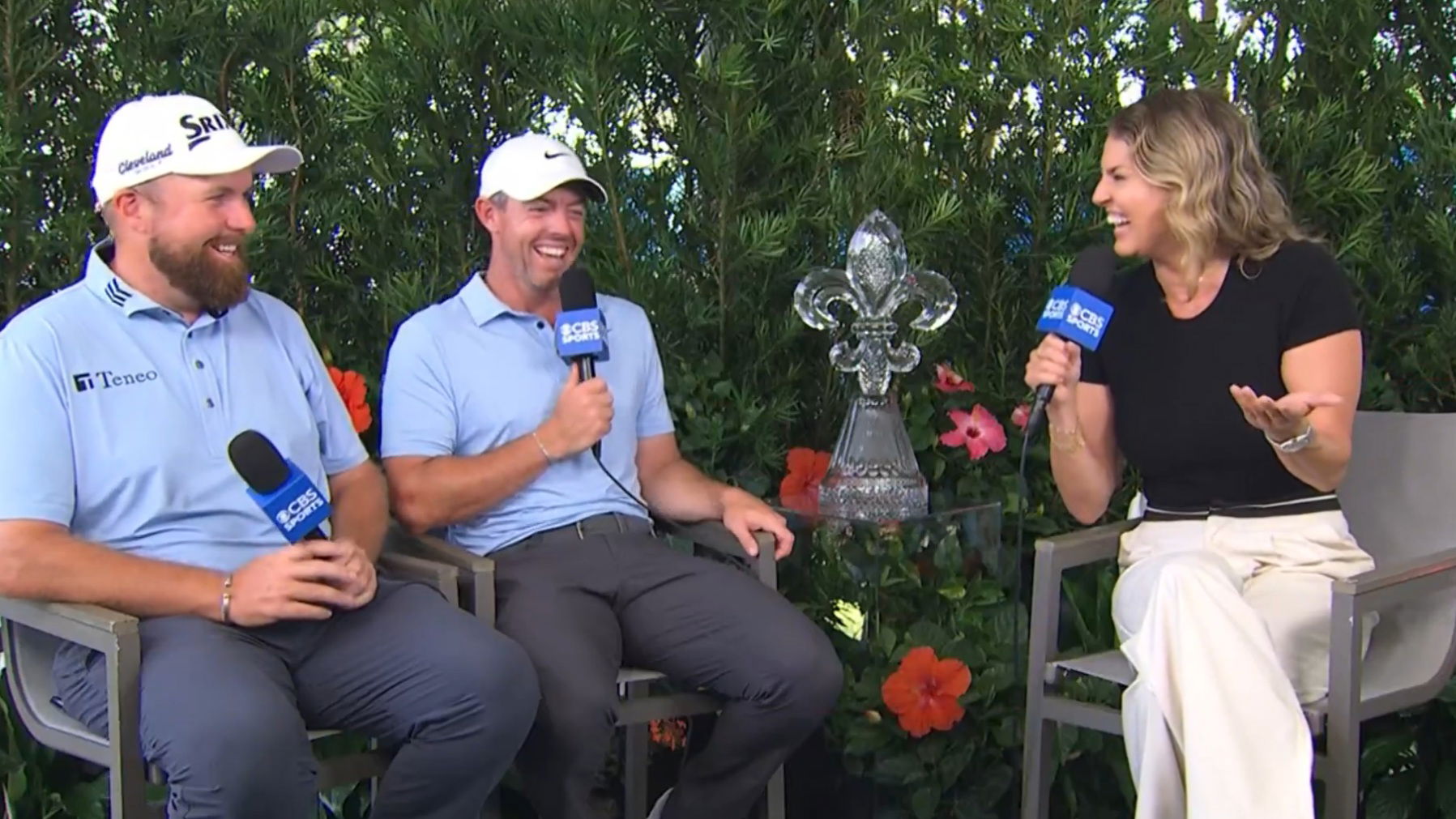 Balionis interviews McIlroy / Lowry [CBS]