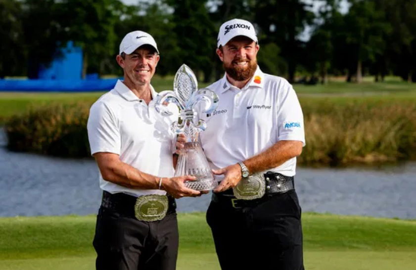 McIlroy and Lowry with the title in 2024