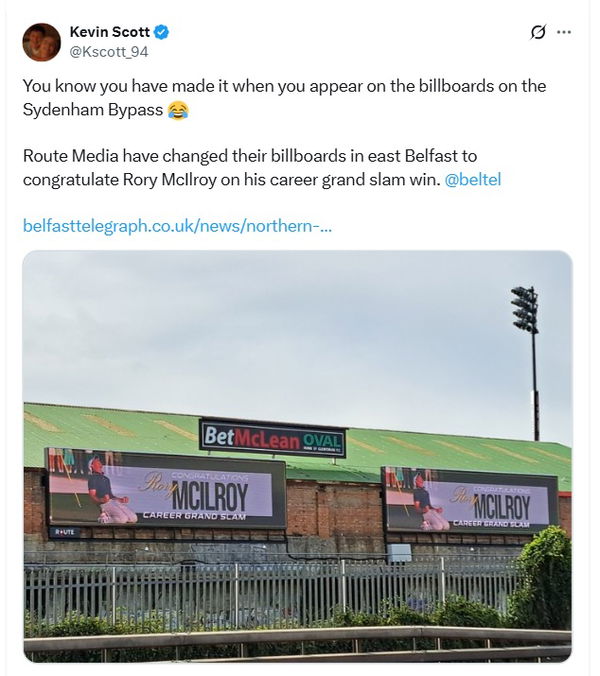Locals can't wait to see McIlroy