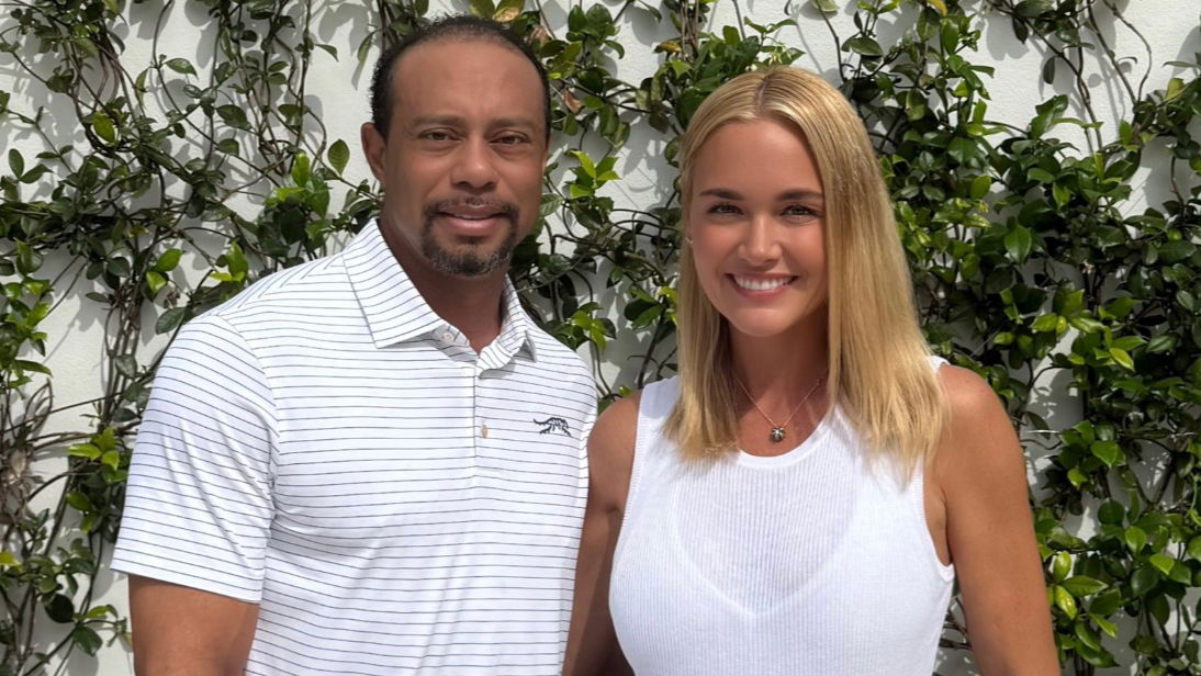 Tiger Woods with Vanessa Trump