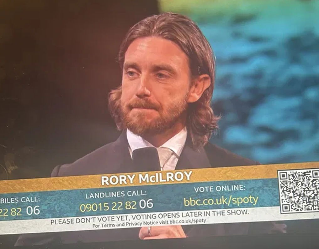 Tommy stepped in on Rory's behalf in 2023