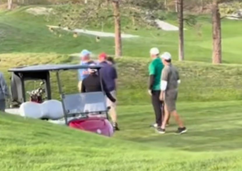 Shocking golf fight breaks out in Canada