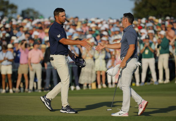 Bryson DeChambeau and Rory McIlroy