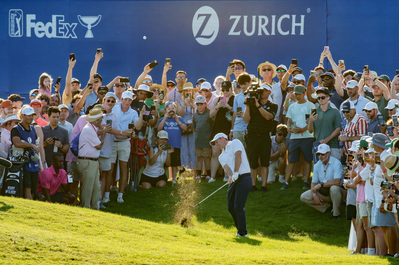 Rory McIlroy at the Zurich Classic