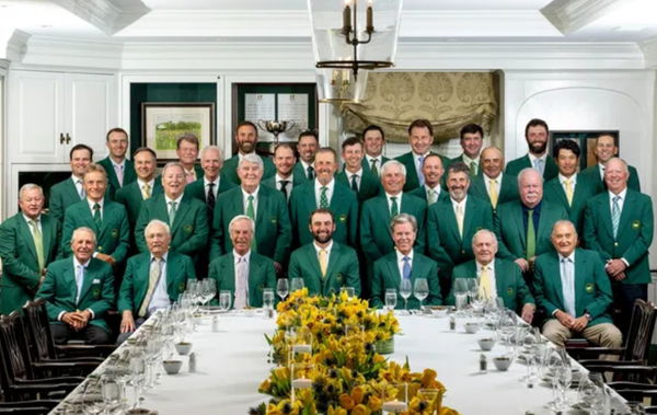 Cabrera at Augusta. Can you spot him?