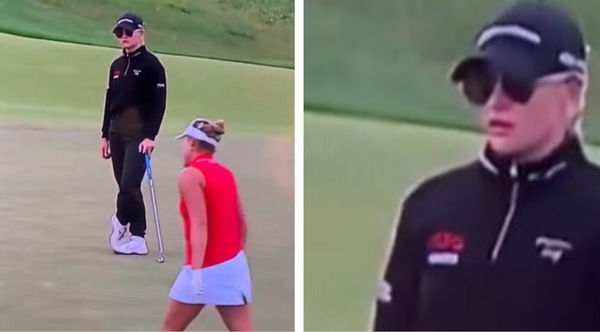 Charley Hull was frustrated with Lexi Thompson