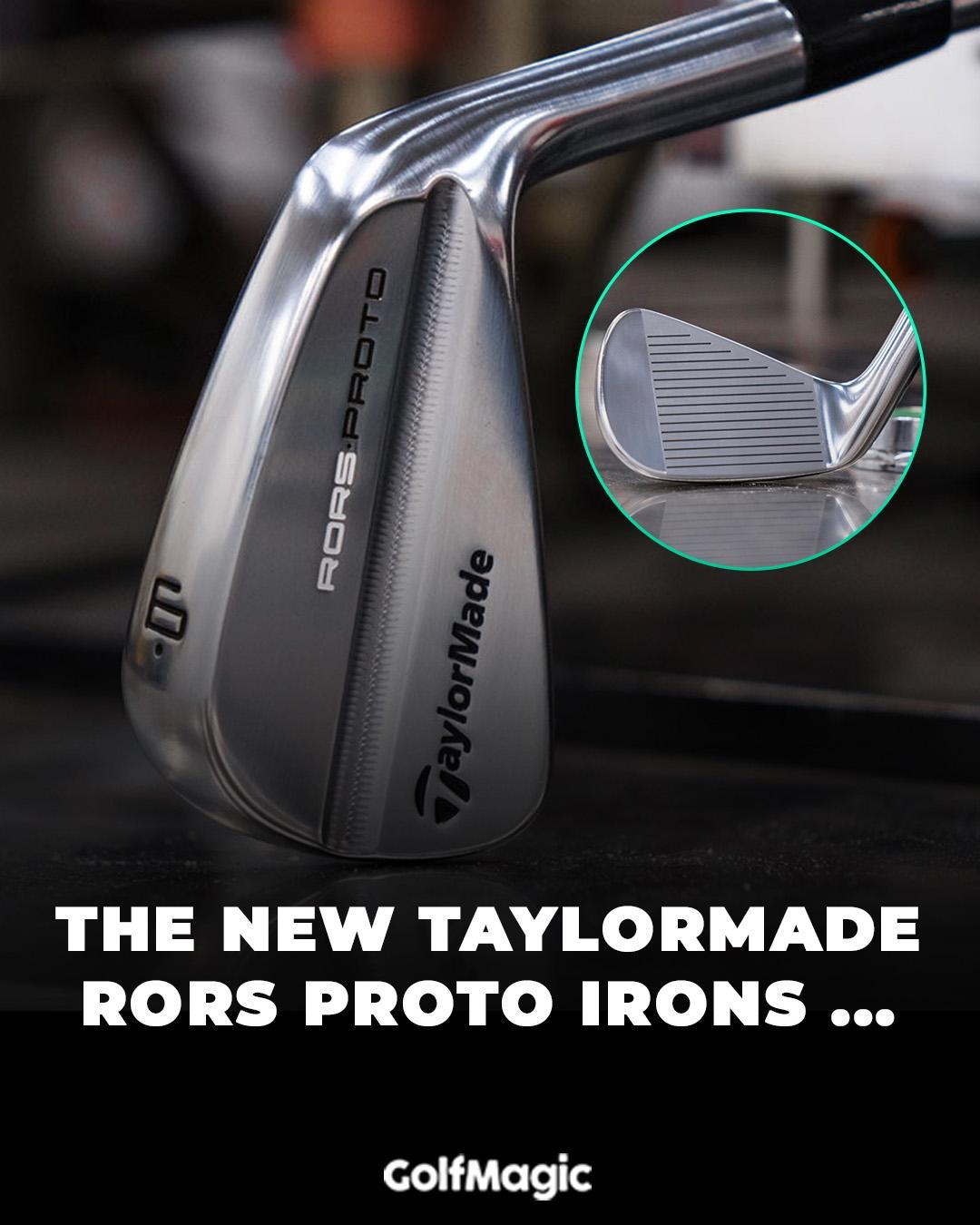 NEW TaylorMade Rors Proto Irons
