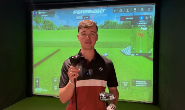 GolfMagic's Tom Usher in testing mode