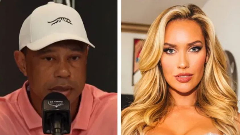 Paige admits Tiger "smells amazing"