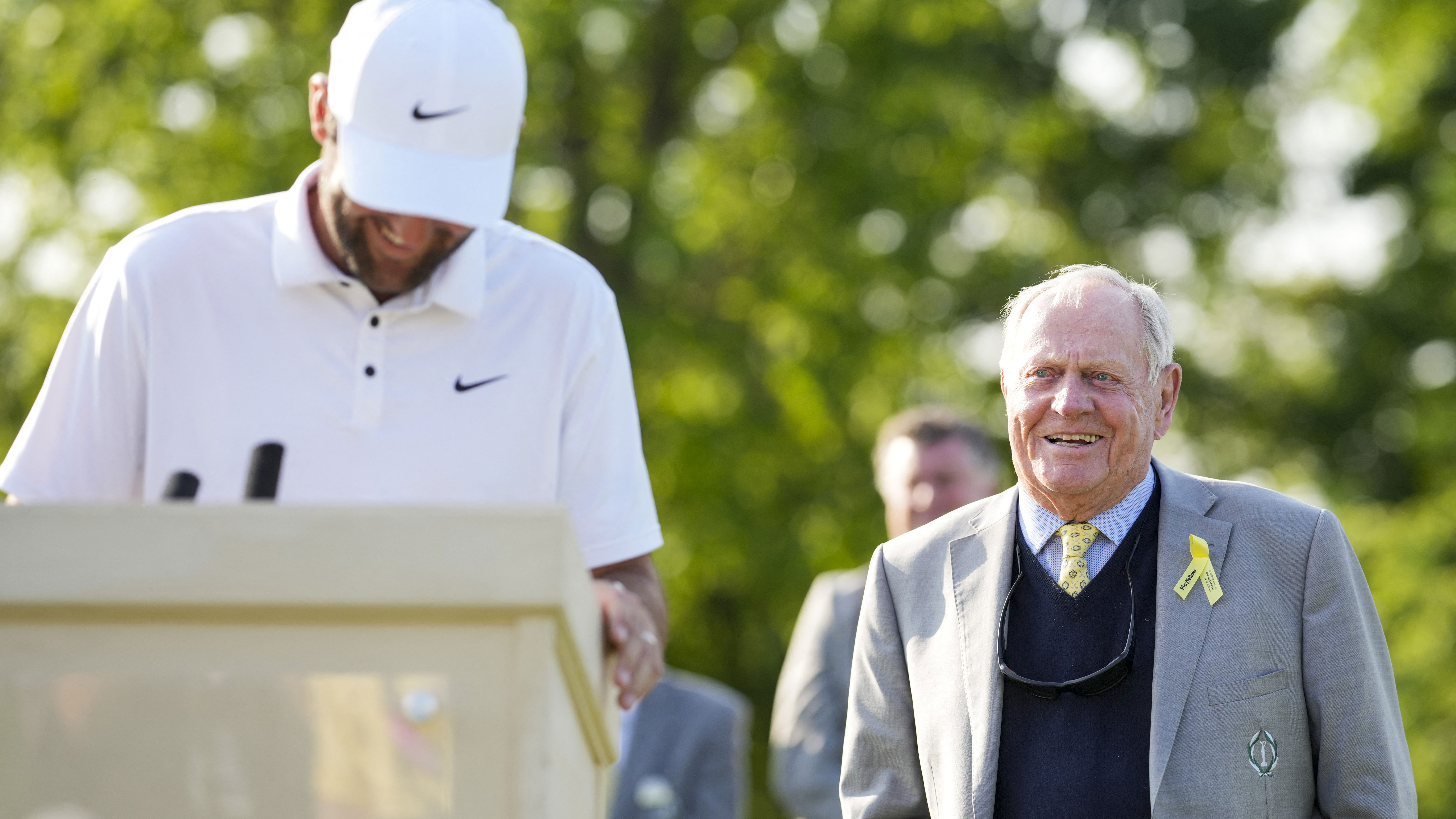 Scottie Scheffler and Jack Nicklaus