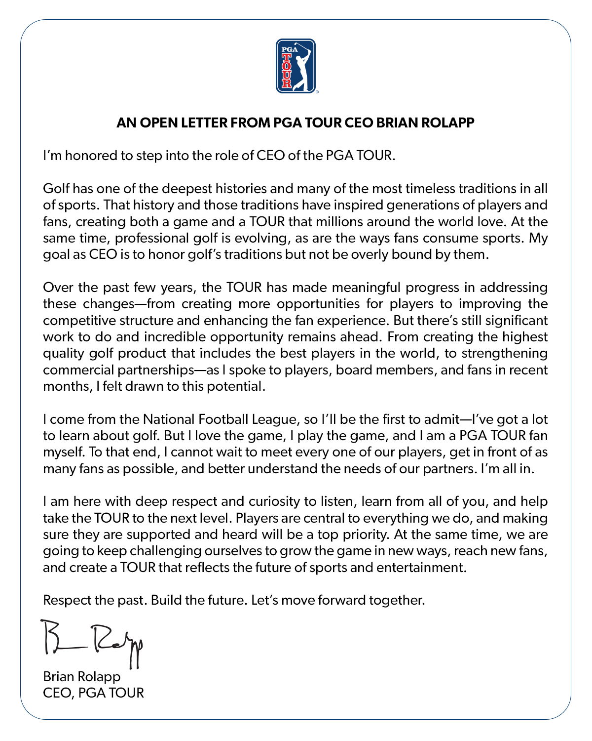 Credit: PGA Tour
