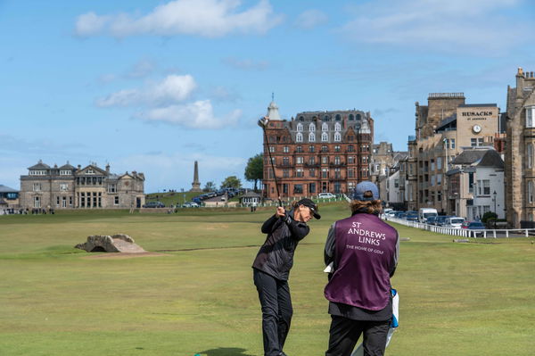 New brand on bib, Old Course
