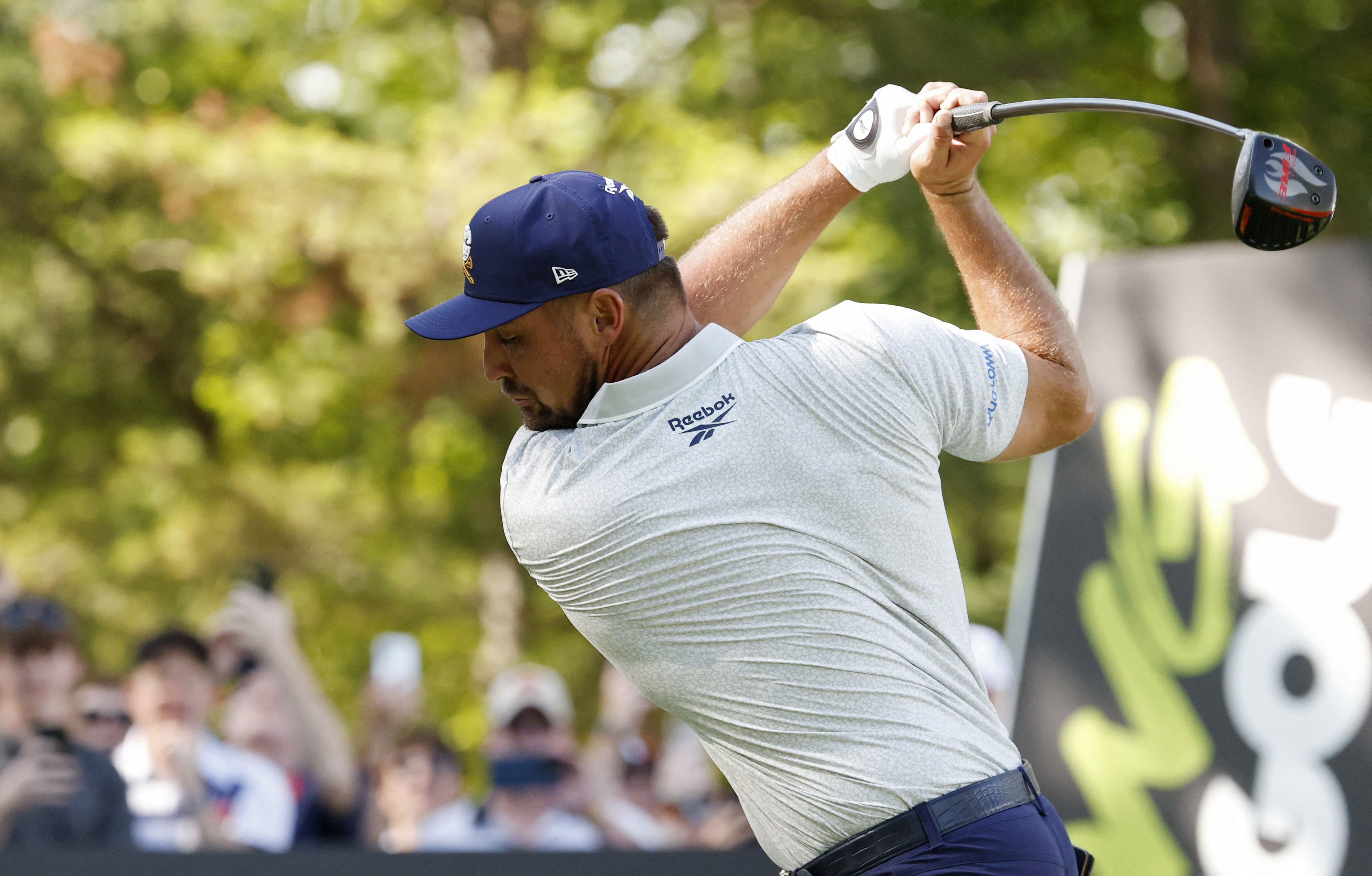 DeChambeau was unhappy with his driving