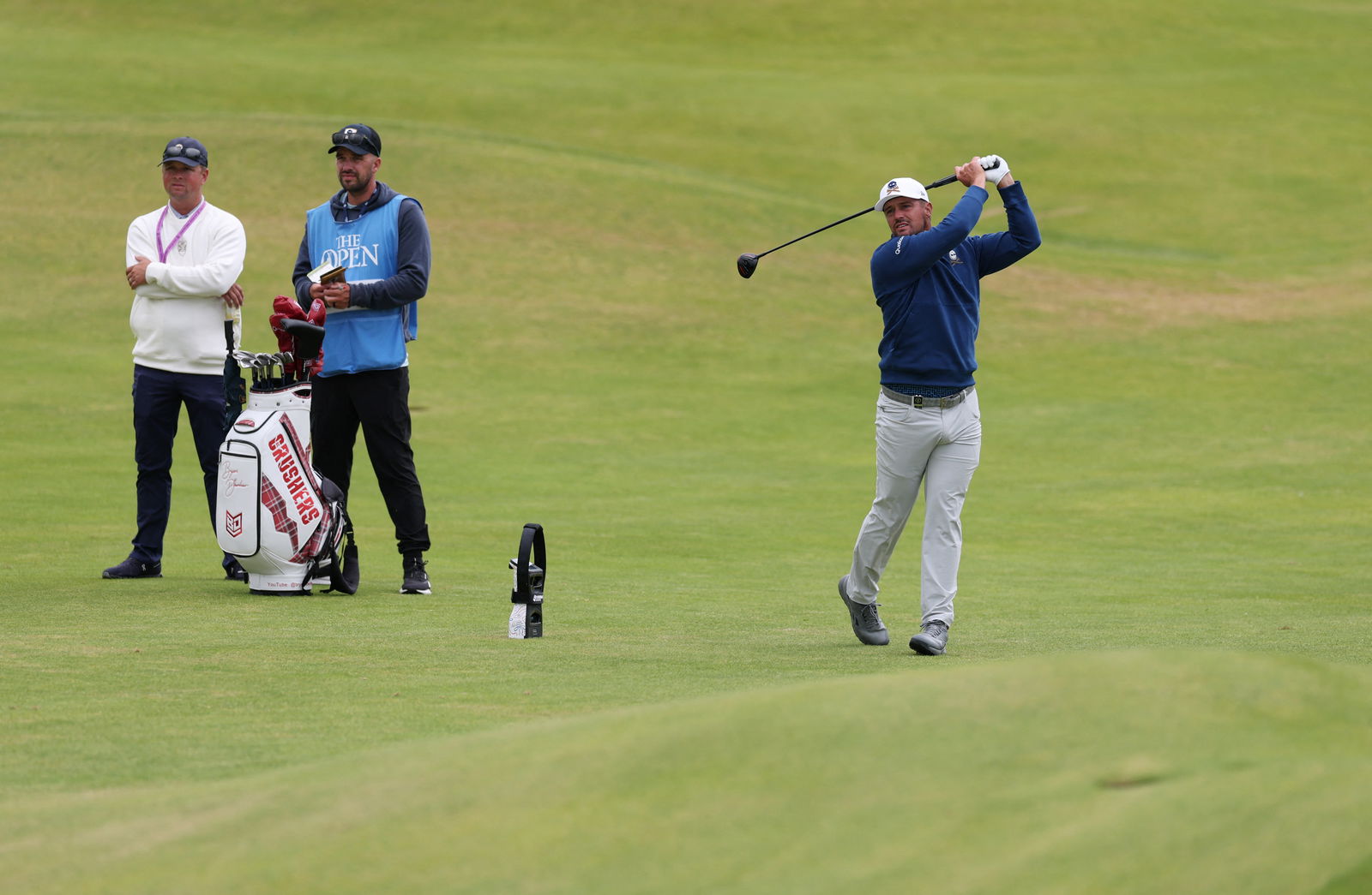 DeChambeau with Bodine