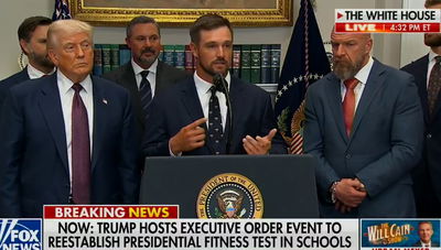 DeChambeau delivers his speech [Fox News]