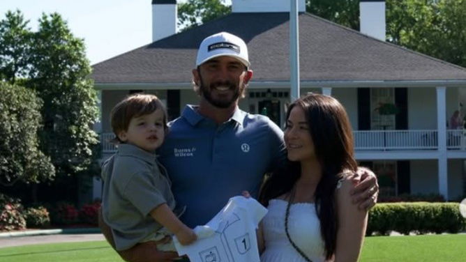 Max Homa and his family